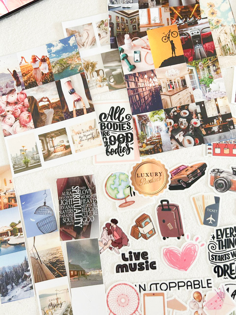 Vision Board Kit ( Stickers)
