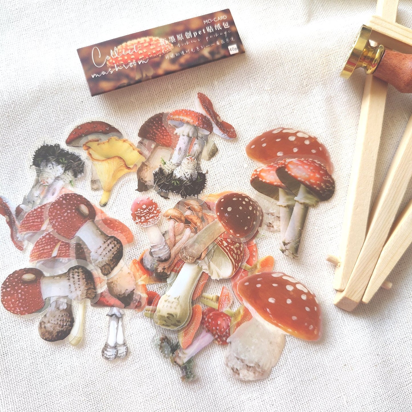 Mushroom Pet Stickers