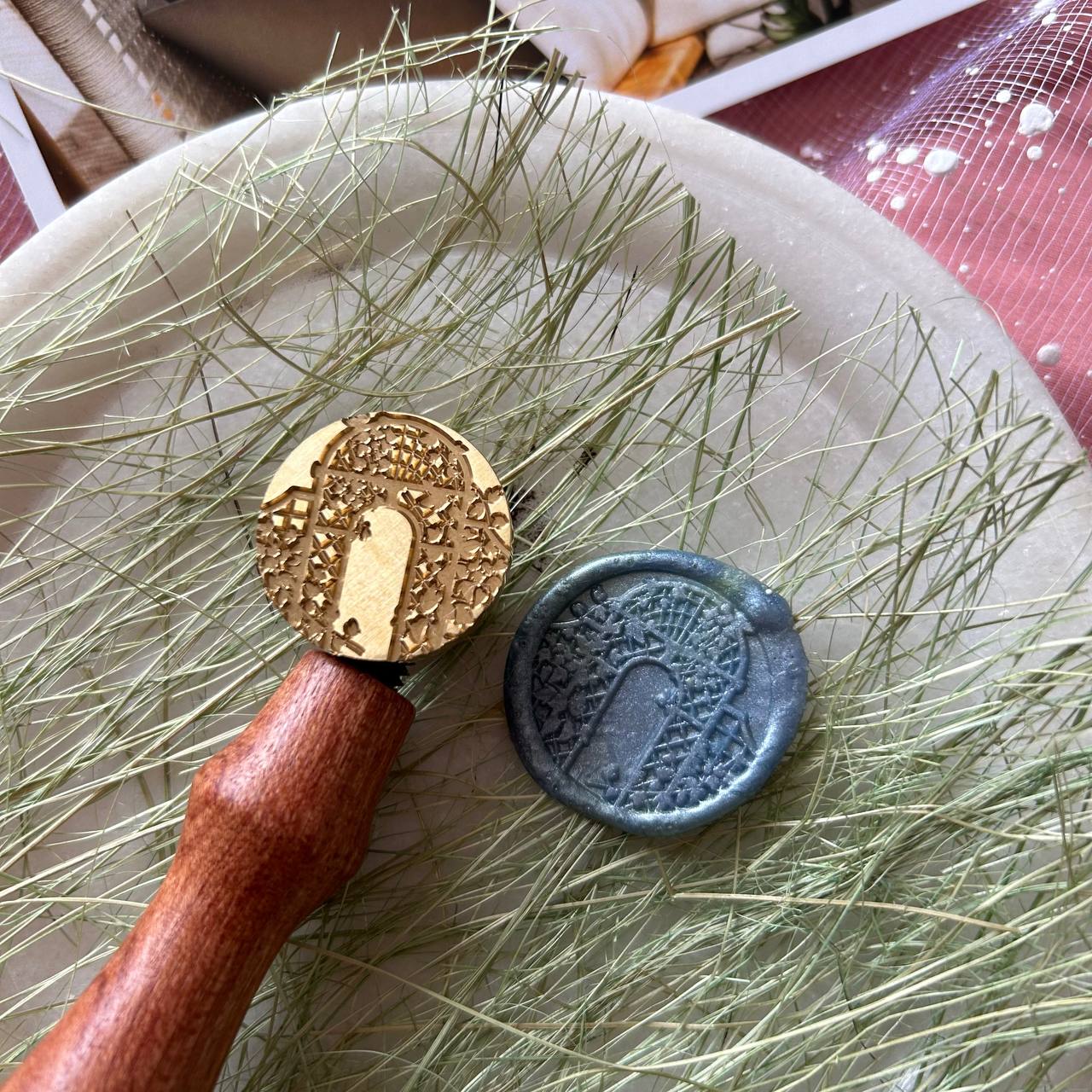 Wax Seal Stamp : Garden Arch