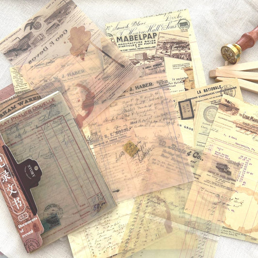 Vellum and Paper Pack Vintage