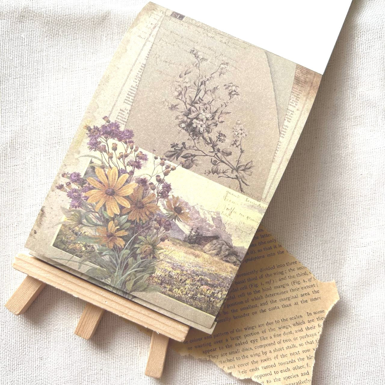 Paper Pad: Vintage soft collage