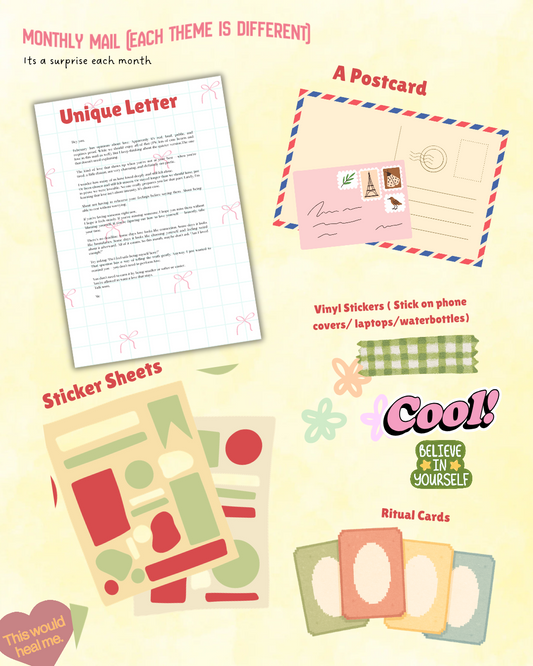 Monthly Mail: Different theme each month